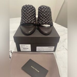 Bottega Veneta intreccio padded sandals